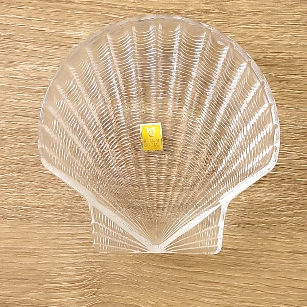 Kagami Crystal Shell Dish